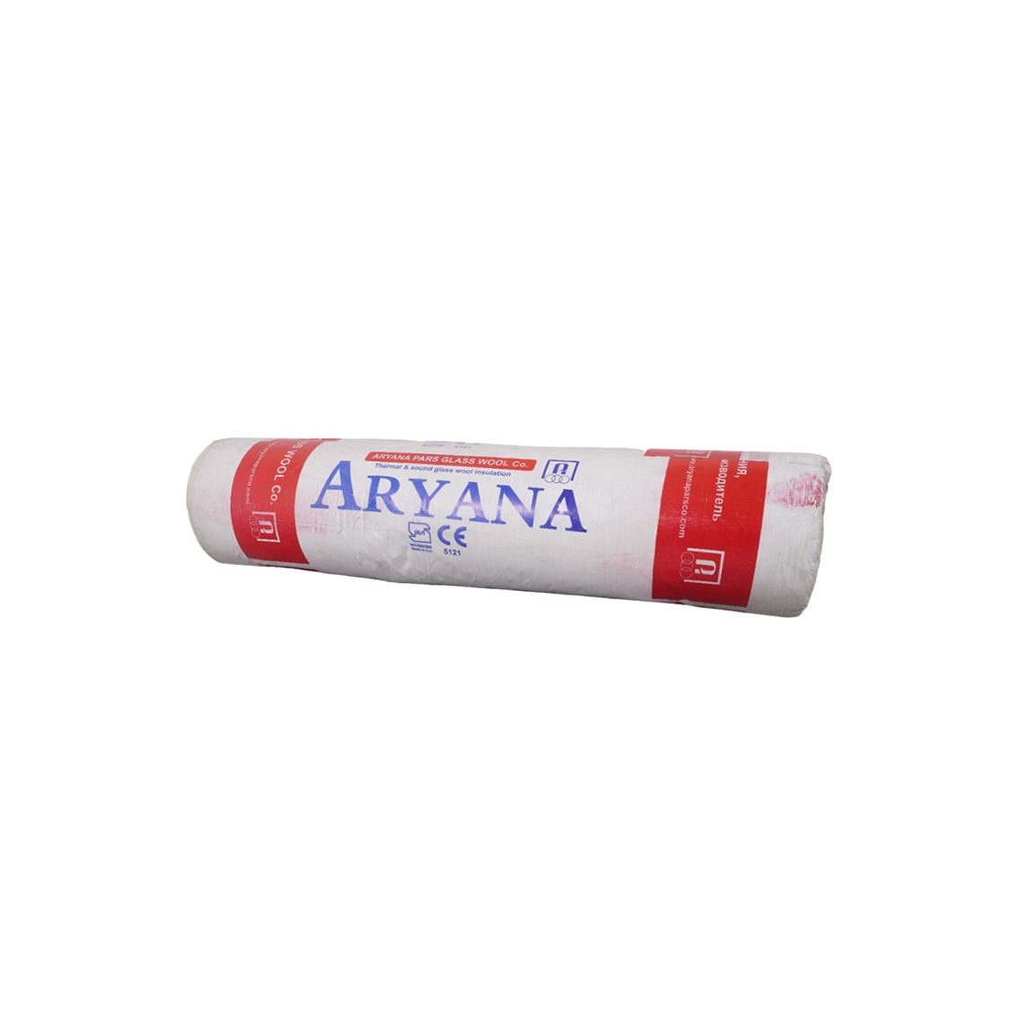 მინის ბამბა ფოლგით "ARYANA" (12მ2) ზომა. 5სმ*120სმ*1000 — მინაბამბა